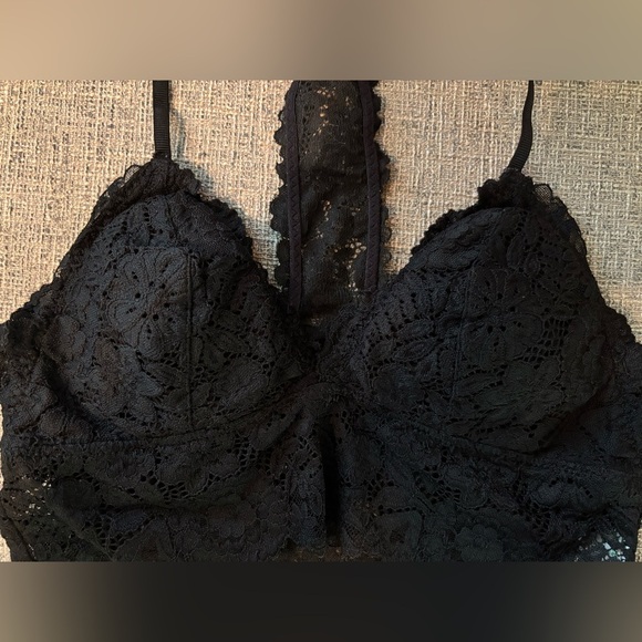 Aerie Padded Longline Lace Bralette - Picture 6 of 9